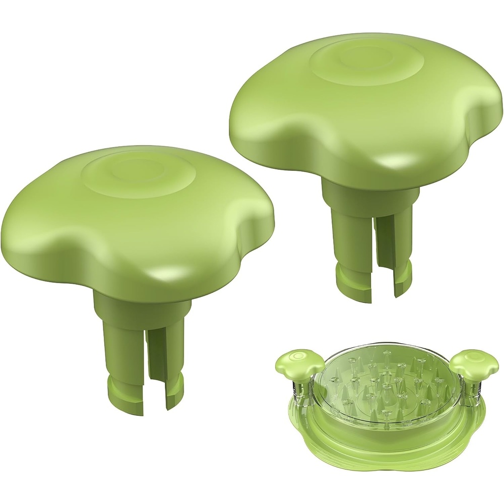 image:imageSURETIVIAN 2 PCS Chicken Shredder Handle Ergonomic Handle Meat Shredder Knobs Suitable Chicken Shredder 236 236 224inchBlackmatcha